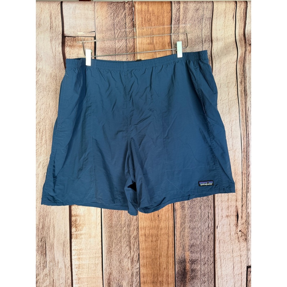 Patagonia Baggies Long Shorts Blue Nylon Hiking Swim Gorpcore Outdoors Mens XXL